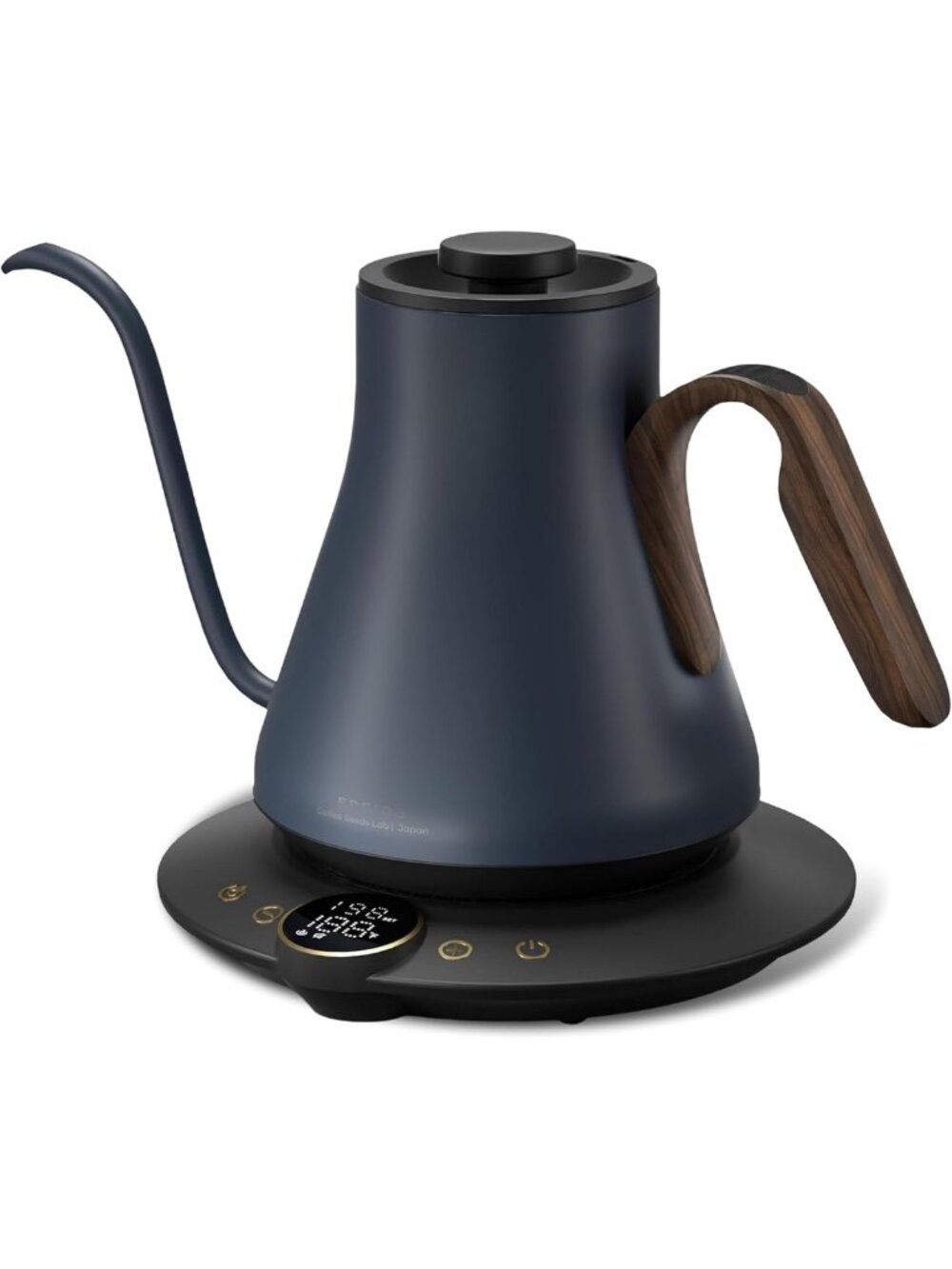 Precision Gooseneck Electric Kettle with Temperature Control, Quick Heating
